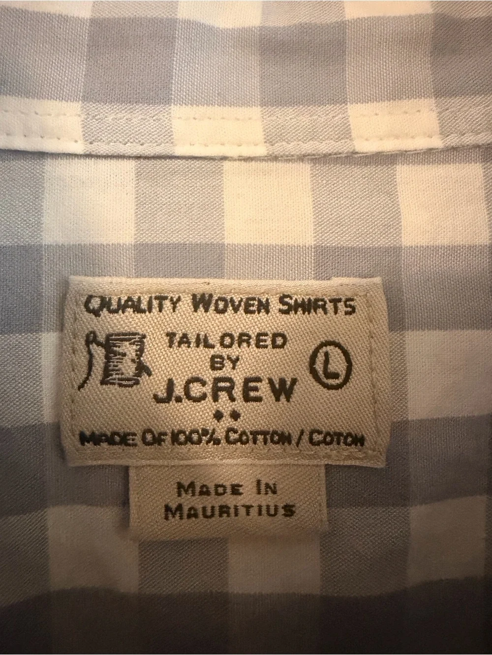 J. Crew light blue
